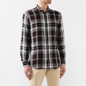 DSquared2 Red Checked Button Down‎ Shirt